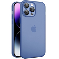 Etui Ultra Slim do iPhone 15 Pro Max, przezroczyste / niebieskie