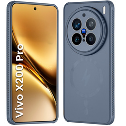 Etui do Vivo X200 Pro 5G, MagSafe, granatowe