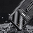 Etui Kickstand Full Cover do Samsung Galaxy S21, Black
