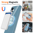 Etui do Samsung Galaxy S25 FE, Silicone Lite, do MagSafe ze smyczką, niebieskie