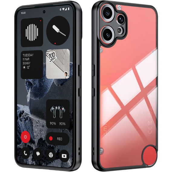 Etui do CMF Nothing Phone 2 Pro, Fusion Hybrid, przezroczyste