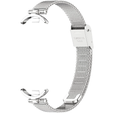 Pasek Bransoleta Milanese do Xiaomi Smart Band 10 / 9 / 8, Srebrny