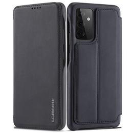 Etui z klapką do Samsung Galaxy A52 5G / 4G, LC.IMEEKE, czarne