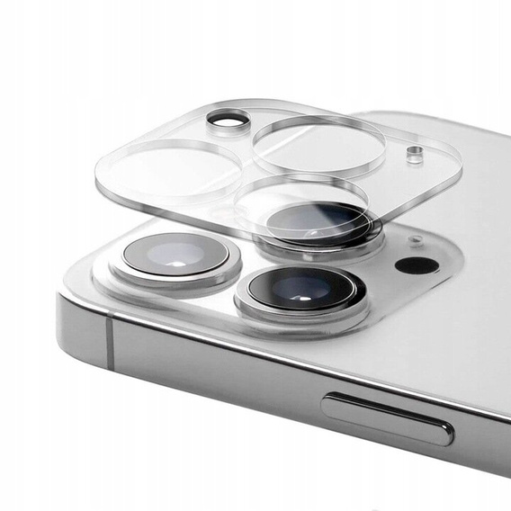 ERBORD Szkło hartowane na aparat do iPhone 16 Pro / 16 Pro Max, przezroczyste