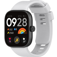 Pasek Silikonowy do Xiaomi Redmi Watch 4 / Xiaomi Smart Band 8 Pro / Xiaomi Smart Band 9 Pro, Szary