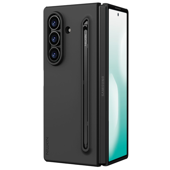 Etui z rysikiem NILLKIN do Samsung Galaxy Z Fold7 5G, Flex Pure, czarne