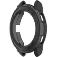 Etui z nakładką bezel ring do Samsung Galaxy Watch4 Classic 46mm, Czarne