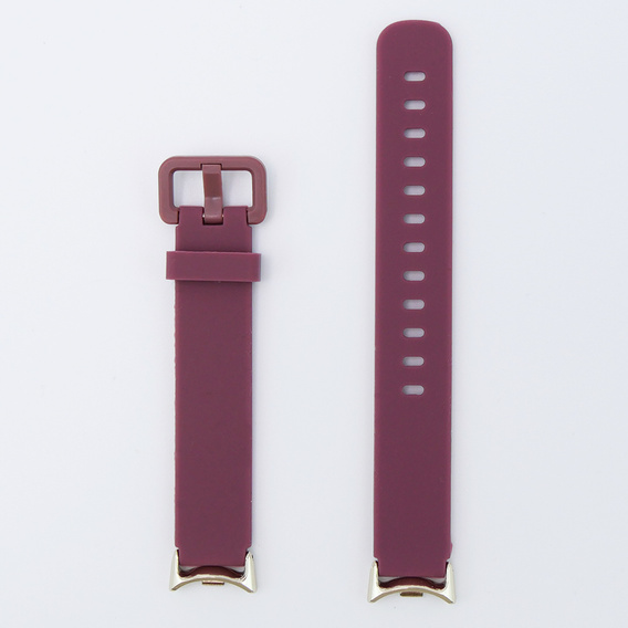 Pasek Silikonowy do Xiaomi Smart Band 10 / 9 / 8, Fioletowy