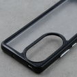 Etui do Oppo Reno 10 / 10 Pro, Fusion Hybrid, przezroczyste / czarne