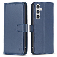 Etui z klapką do Samsung Galaxy A35 5G,BINFEN Wallet, niebieskie