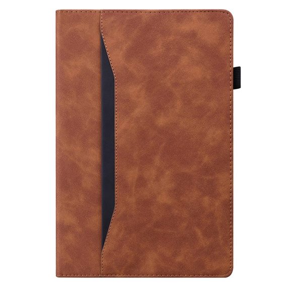 Etui do iPad 10.9" 2022 (10 gen.), Classic, z miejscem na rysik, brązowe