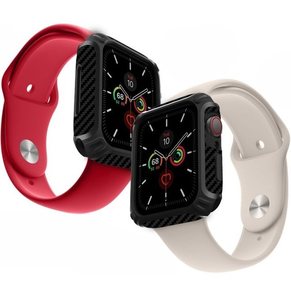 Etui Ochronne TPU do Apple Watch 4/5/6/SE 40MM, Czarne