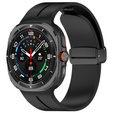 Pasek Silikonowy do Samsung Galaxy Watch Ultra 47mm (2025 / 2024), Czarny