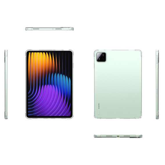 Etui do Xiaomi Pad 7 / 7 Pro, Silikonowe, przezroczyste
