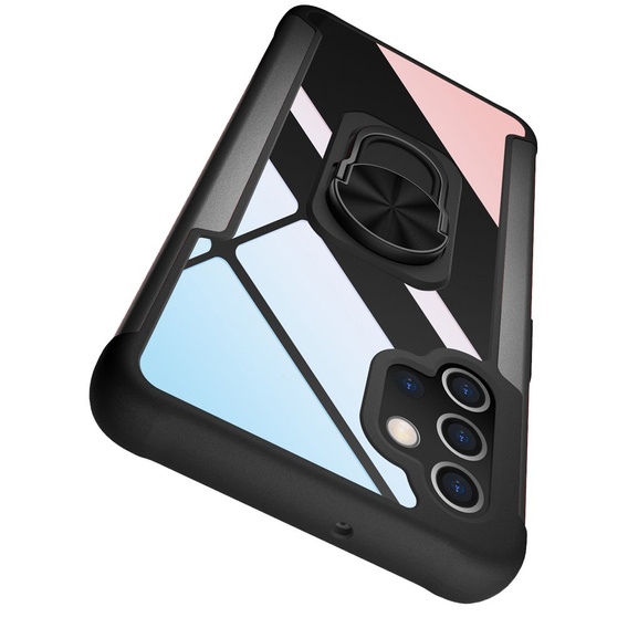 Etui Hybrid KickStand Ring do Samsung Galaxy A32 5G, Black