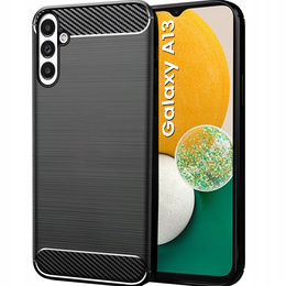 Etui do Samsung Galaxy A04S / A13 5G, Karbon, czarne