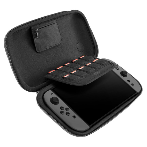 Etui do Nintendo Switch 2, SPIGEN Klasden Pouch, szare