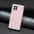 Etui z klapką do Samsung Galaxy M33 5G, Wallet Litchi Magnet, różowe rose gold