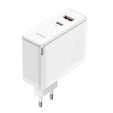 Baseus GaN5 Pro Ładowarka Sieciowa 100W + Kabel USB-C, White