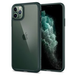 Etui Spigen do iPhone 11 Pro, Ultra Hybrid, Midnight Green, zielone