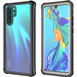 Etui do Huawei P30 Pro, Shockproof, z folią, czarne