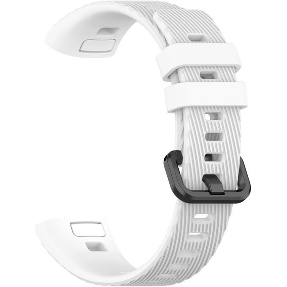 Pasek Silikonowy do Huawei Band 3/4 Pro - Biały