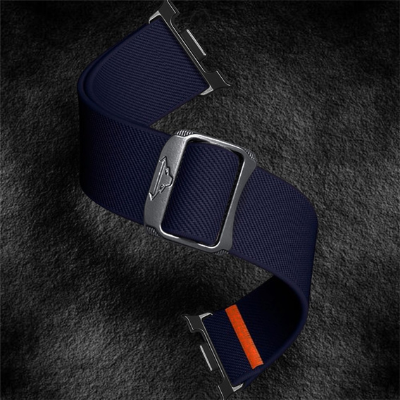 Pasek nylonowy do Samsung Galaxy Watch 8 / 8 Classic, Granatowy