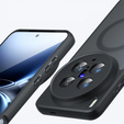 Etui do Vivo X200 Pro 5G, do MagSafe, ERBORD Matt Case, czarny