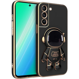 Etui do Samsung Galaxy S22, Astronaut, czarne