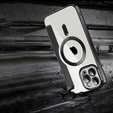 Etui z klapką do iPhone 12 Pro, RFID Wallet MagSafe z ochroną aparatu, czarne