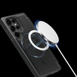 Skórzane etui do Samsung Galaxy S25 Ultra z MagSafe i blokadą RFID – Czarne