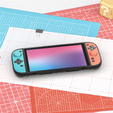 StarTRC Games – Etui ochronne do Nintendo Switch 2 + Kolorowe uchwyty do Joy-Conów