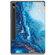 Etui do Samsung Galaxy Tab S9, Smartcase Hybrid z miejscem na rysik, sea wave