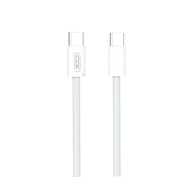 Kabel USB Type-C do Type-C 60W 150cm, biały