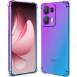 Etui Gradient Dropproof do Oppo Reno 13 Pro, Fioletowe / niebieskie