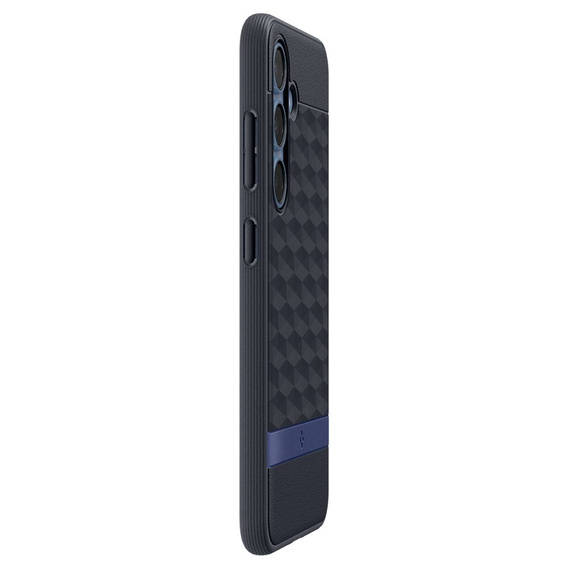 Etui Spigen do Samsung Galaxy S25+ Plus, Parallax Mag, do MagSafe, granatowe + Szkło Hartowane 9H
