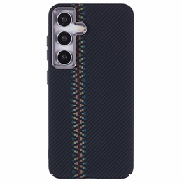 Etui do Samsung S25, Carbon Fiber MagSafe, czarne