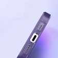 Etui Ultra Slim do iPhone 15 Plus, przezroczyste / fioletowe