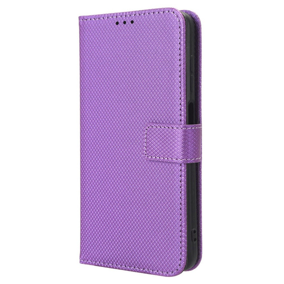 Etui z klapką do Infinix Hot 40i, Wallet Smart Magnet, fioletowe