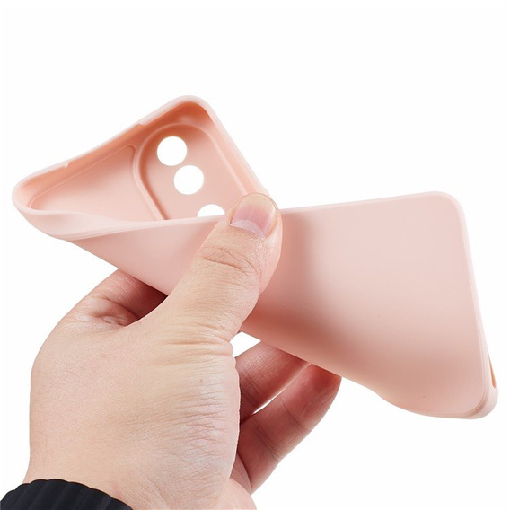 Etui Case Silikonowe do Honor 90, Cienkie, różowe