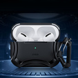 ESR Etui na słuchawki Airpods Pro 1 / 2, Cyber Armor Halolock Magsafe, Black