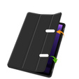 Etui do Samsung Galaxy Tab S10 Lite / S10 FE / S9 FE, Smartcase z miejscem na rysik, czarne