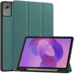 Etui do Lenovo Idea Tab Plus, Smartcase, zielone