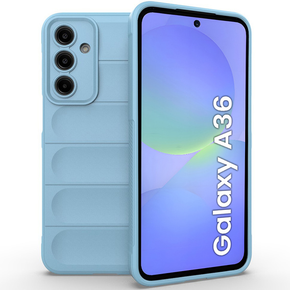 Etui do Samsung Galaxy A36 5G, Gaming Shockproof, niebieskie