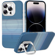 Etui do iPhone 14 Pro, Frame Kickstand, do MagSafe, Moon Blue
