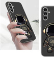 Etui do Samsung Galaxy A56 5G, Astronaut, czarne
