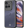 Etui DuxDucis do Motorola Edge 50 Neo / Motorola ThinkPhone 25, Aimo case, przezroczyste / czarne