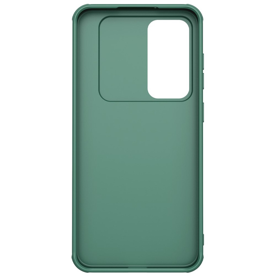 Etui do Samsung Galaxy S24 FE, pancerne Nillkin, CamShield Pro, zielone