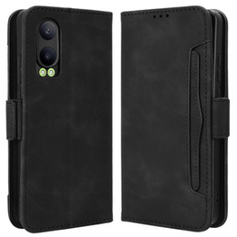 Etui z klapką do OnePlus Nord CE4 Lite, Card Slot, czarne