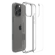 Etui Spigen do iPhone 16 Pro, Ultra Hybrid, przezroczyste + Szkło Hartowane 9H